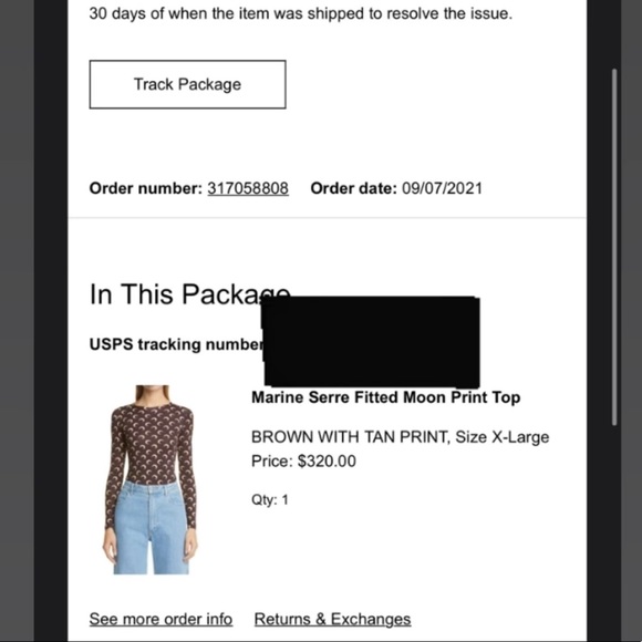 COPY - Marrine Serre x large bought a week ago wore once - Picture 5 of 5